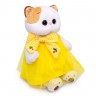 Кошечка Ли-Ли в желтом платье с бантом